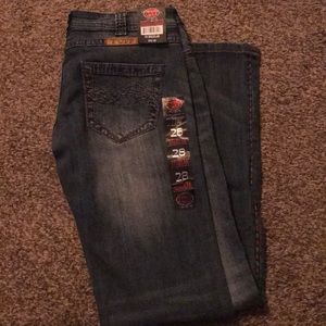 Cowgirl Tuff Broken Arrow RED and TURQUOISE